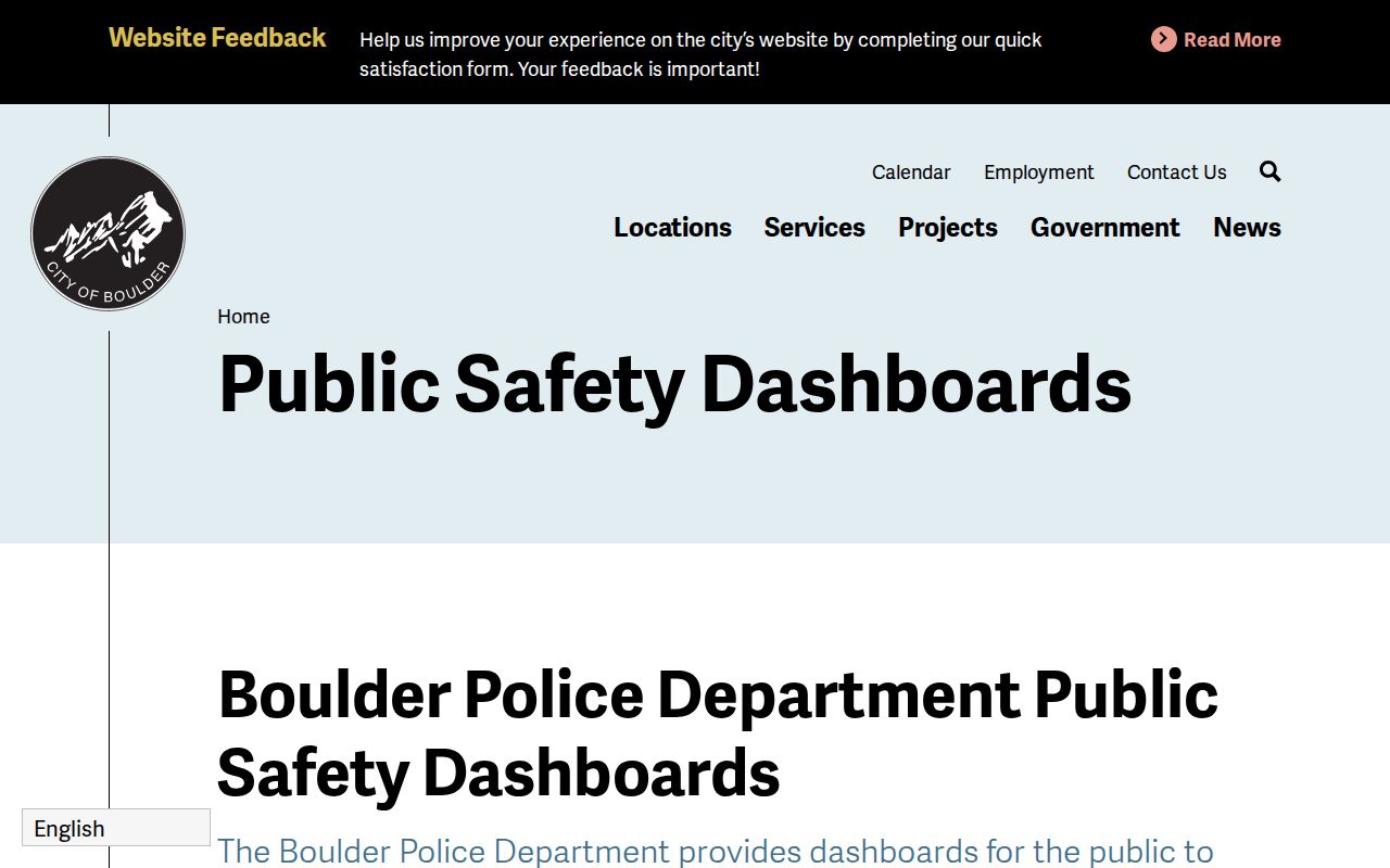 Boulder Police crime dashboard used to trace Boulder arrest records before requesting busted mugshots